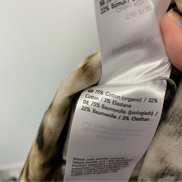 Samsoe Samsoe tie dye sleeveless button down shirt new with tag size Small - Picture 9 of 9